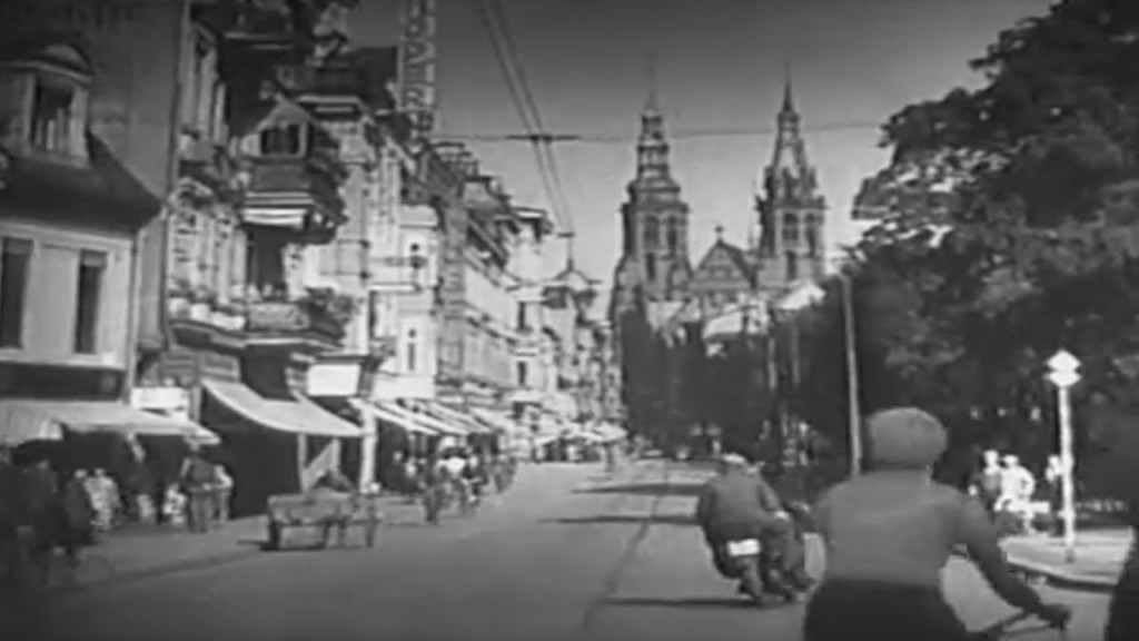Kadr z filmu - Legnica przed wojną