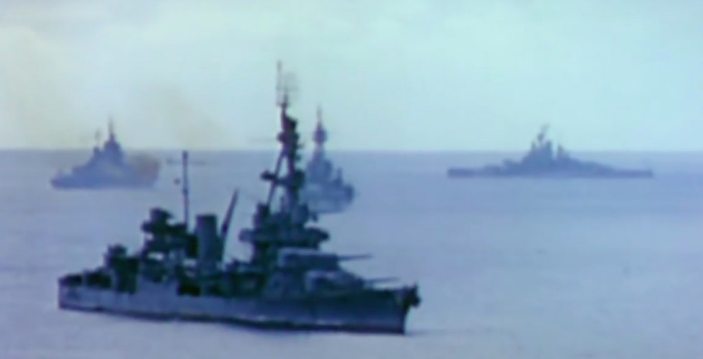 Działania na Pacyfiku - Kolorowy film z frontów II wojny światowej