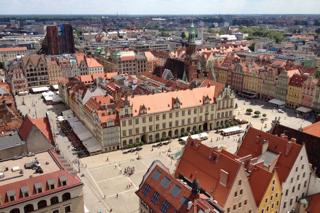 Rynek we Wrocławiu - Zdjęcie zrobione iPhonem 4s