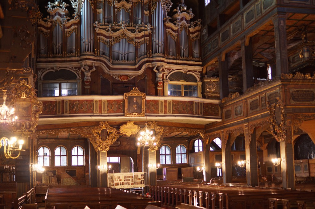 Wnętrze Kościoła Pokoju w Świdnicy - Atrakcje Turystyczne Dolny Śląsk
