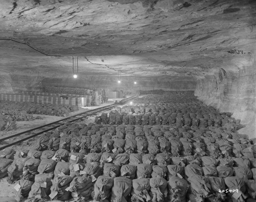 Skarby ukryte w kopalni w Merkers - Złoto III Rzeszy
