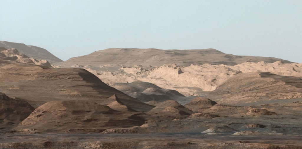 Niezwykły marsjański krajobraz - Foto: NASA/JPL-Caltech/MSSS