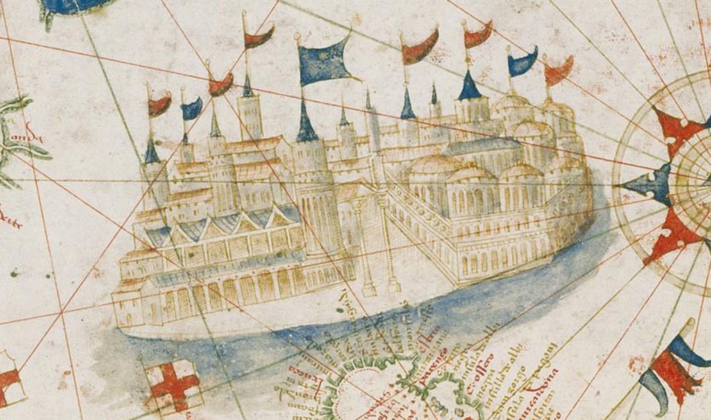Wenecja - Portugalska mapa świata z 1502 roku