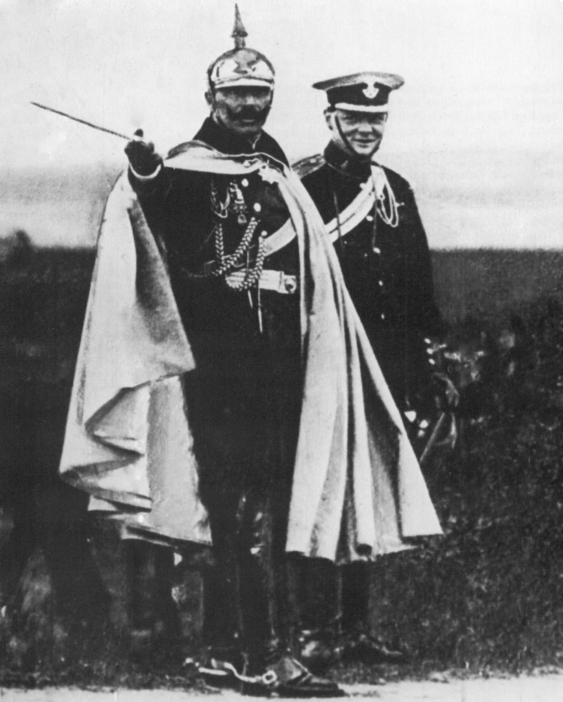 Wilhelm II Hohenzollern i Winston Churchill we Wrocławiu