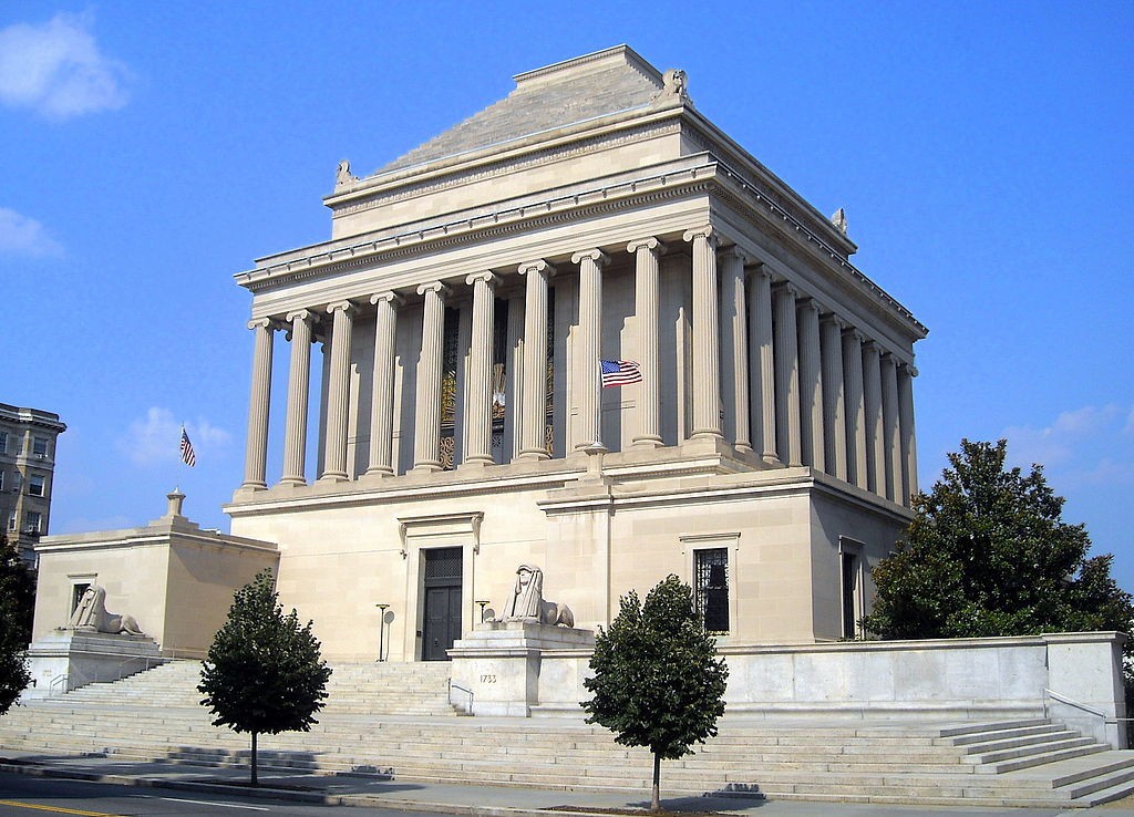 Budynek House of the Temple w Waszyngtonie wzorowany na mauzoleum w Halikarnasie - Foto: AgnosticPreachersKid at English Wikipedia