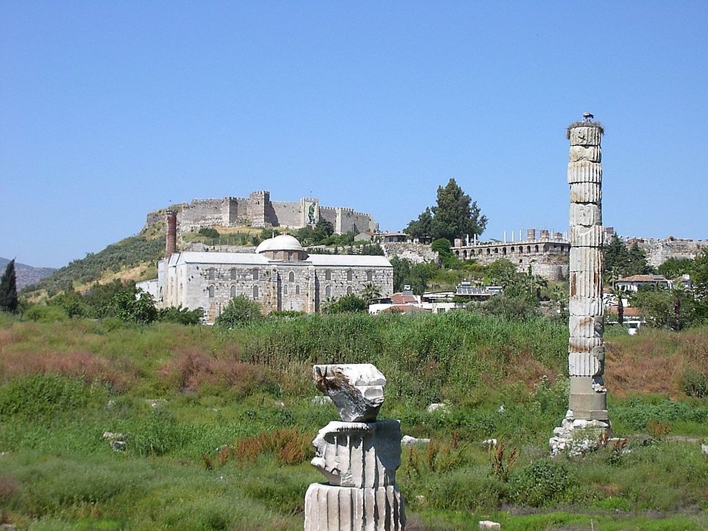 Miejsce ruin obok miasta Selçuk w Turcji - Foto: Adam Carr at the English language Wikipedia