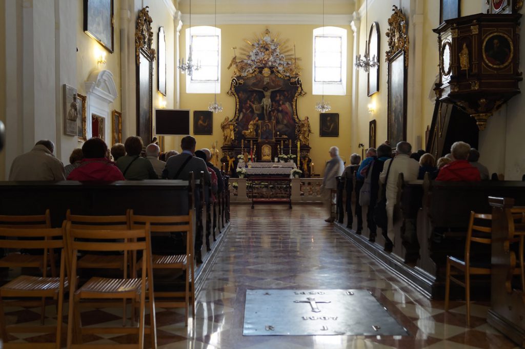 Msze w kościele św. Józefa na Kahlenbergu są prowadzone również w języku polskim