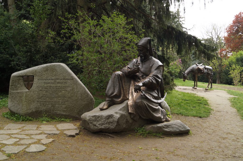 Pomnik odpoczywającego Kozaka w Türkenschanzpark