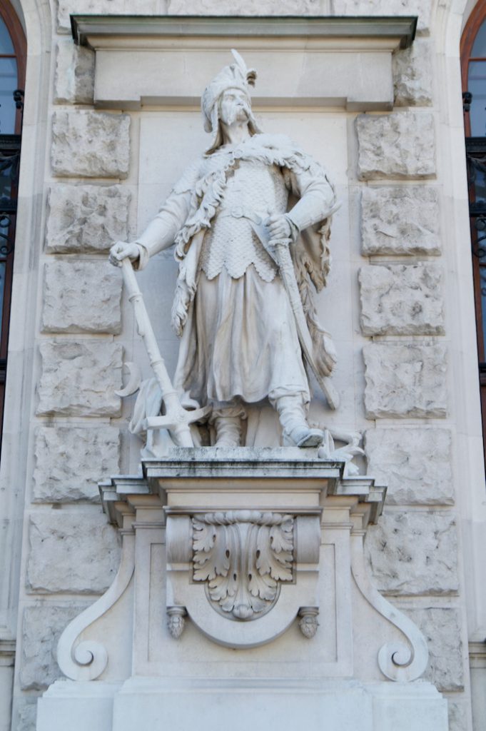 Polski żołnierz z Odsieczy Wiedeńskiej z 1683 roku - Neue Hofburg