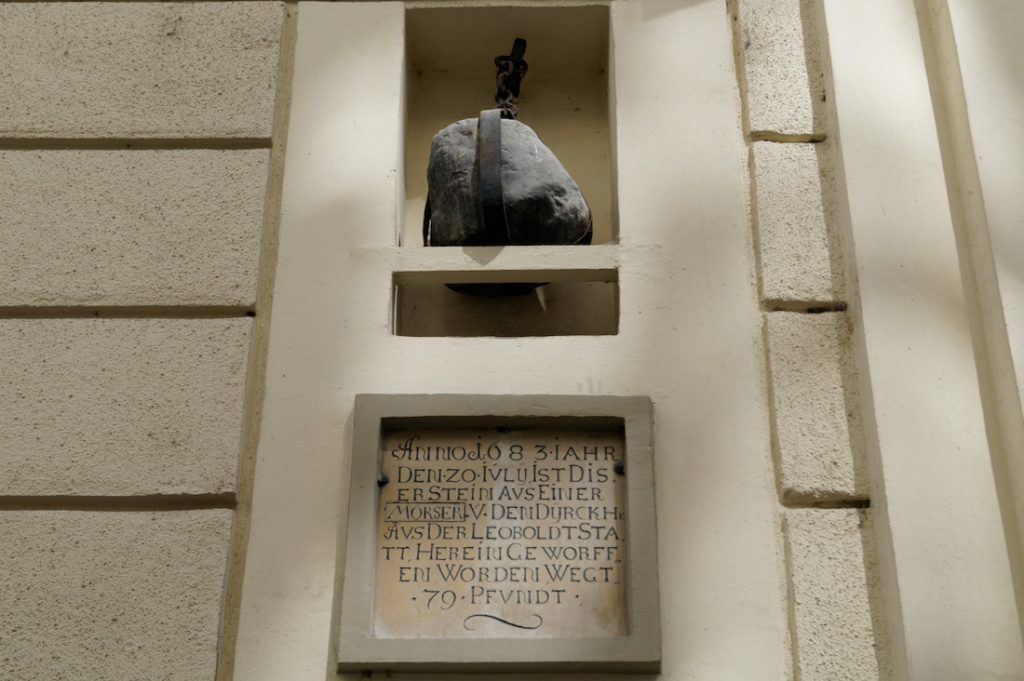 Kula armatnia na Sterngasse - Ślady Oblężenia Wiednia