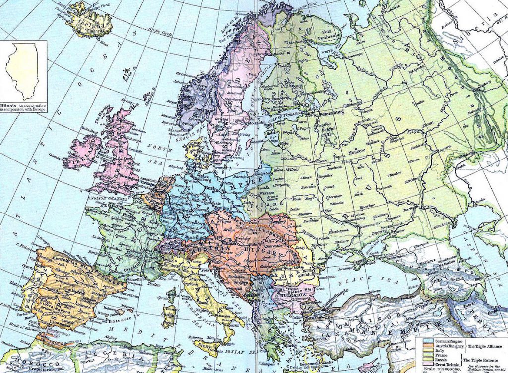 Europa w roku 1914