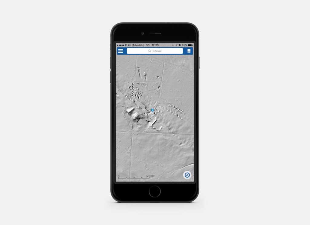 Zrzut ekranu podczas eksplorowania poradzieckich bunkrów - Odkrywaj zaginione miejsca ze swoim smartfonem