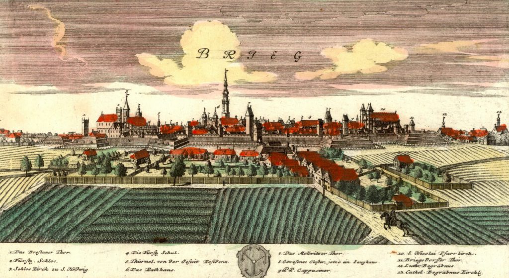 Brzeg (Brieg) - Rok 1737