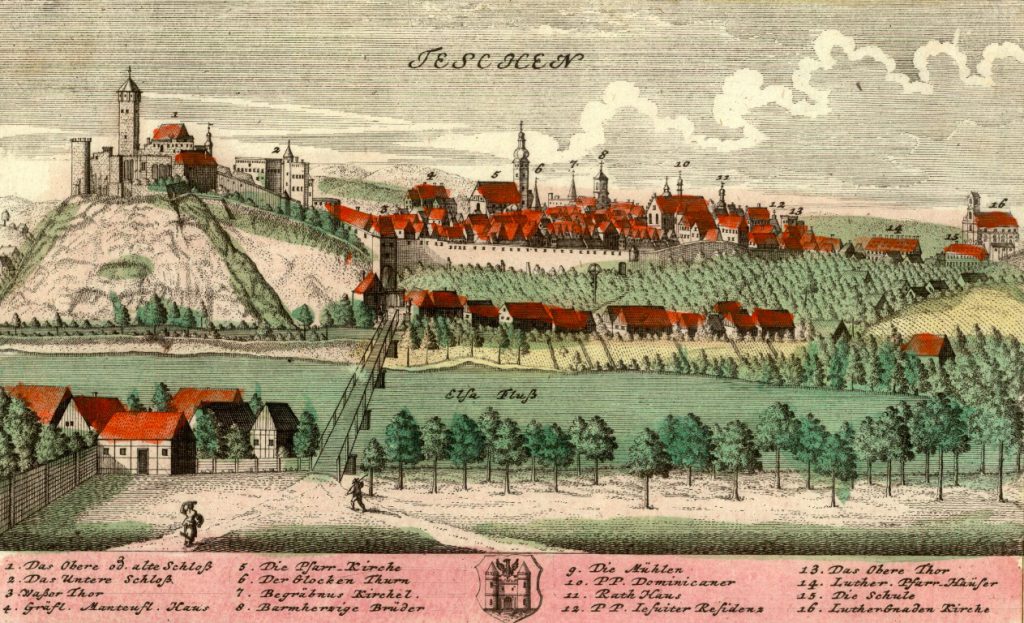 Cieszyn (Teschen) - Rok 1738