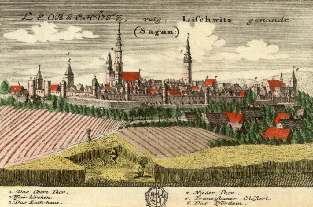 Głubczyce (Leobschütz) - Rok 1737