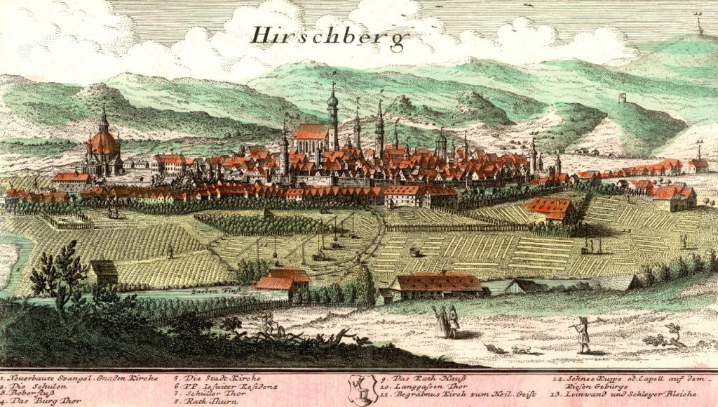Jelenia Góra (Hirschberg) - Rok 1739