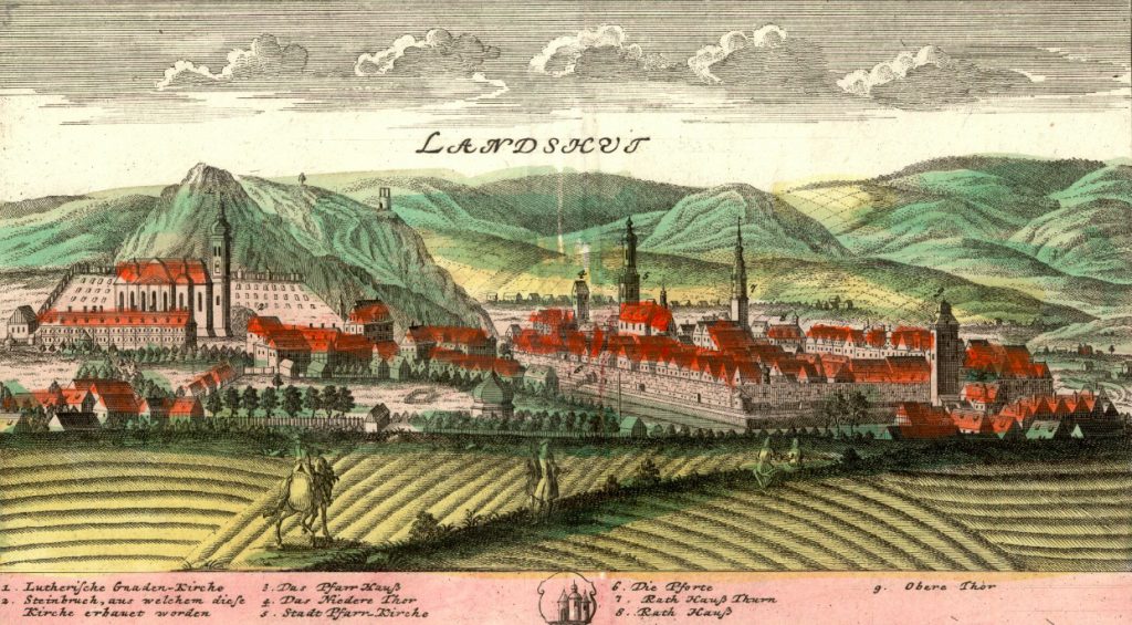 Kamienna Góra (Landeshut) - Rok 1738