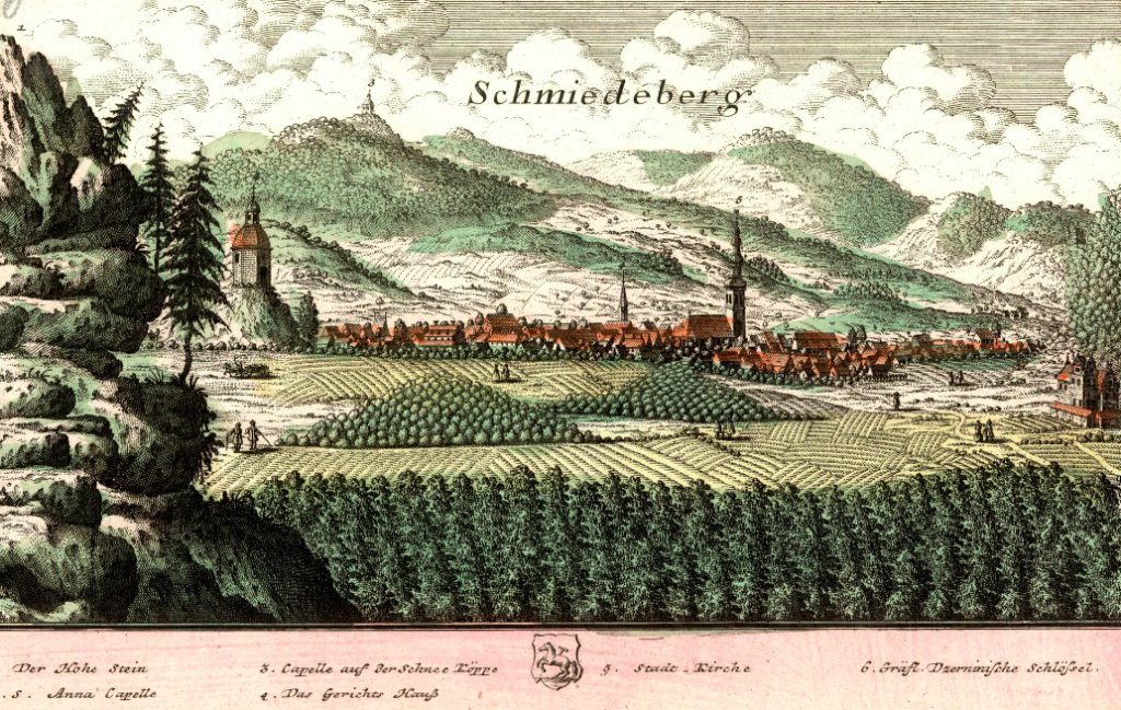 Kowary (Schmiedeberg) - Rok 1739