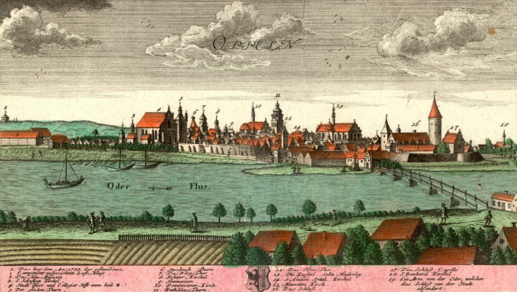 Opole (Oppeln) - Rok 1739