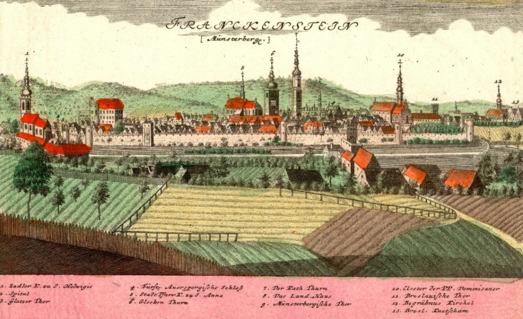 Ząbkowice Śląskie (Franckenstein) - Rok 1738