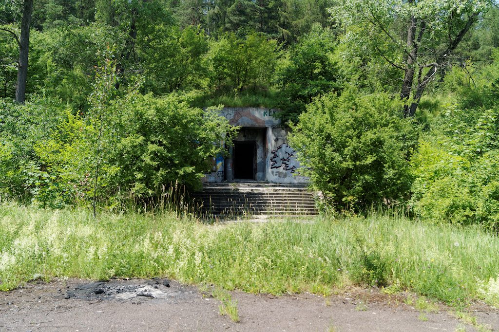 Opuszczony radziecki schron w Witoszowie Dolnym