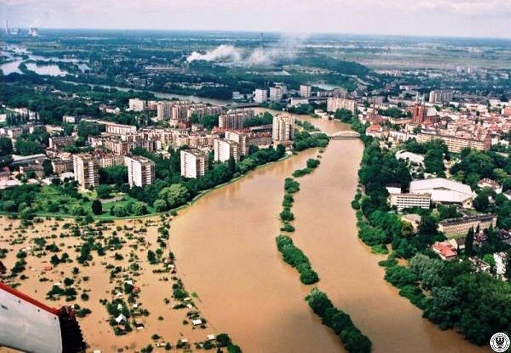 Powódź w Opolu - Źródło: dolny-slask.org.pl