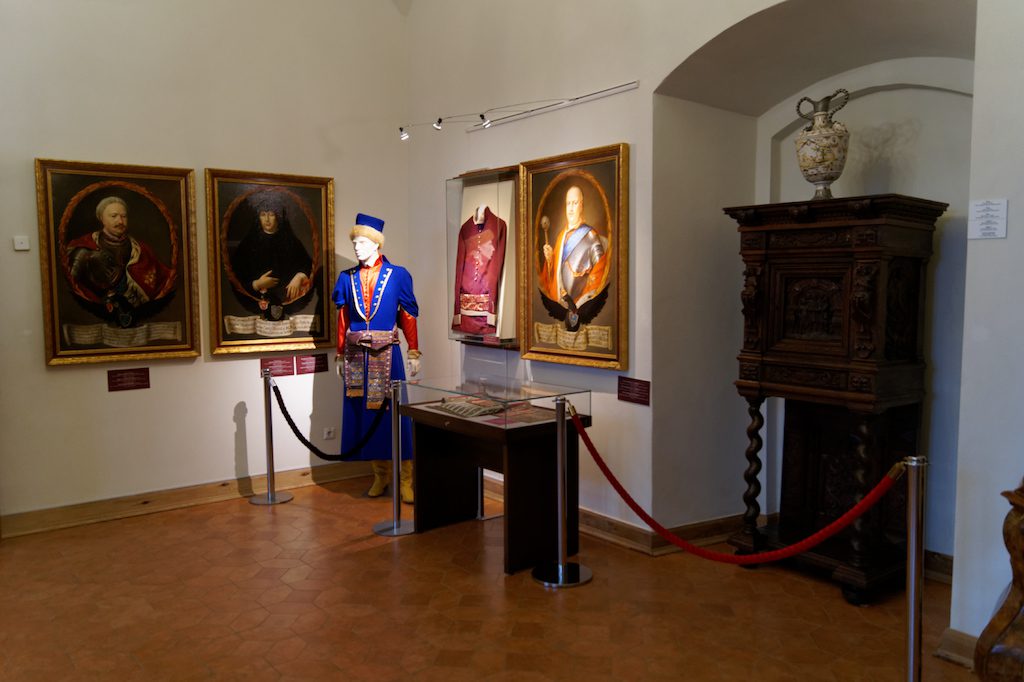 Wystawy na zamku w Mirze odwołują się do historii Wielkiego Księstwa Litewskiego