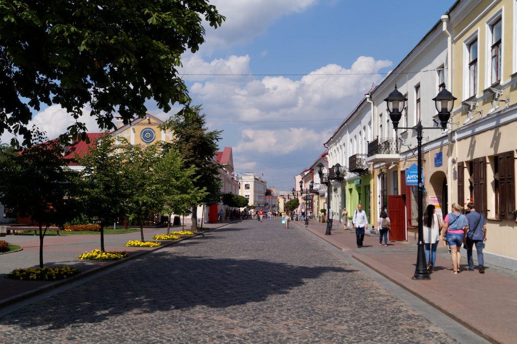 Na ulicach białoruskich miast jest bezpiecznie i spokojnie - Grodno