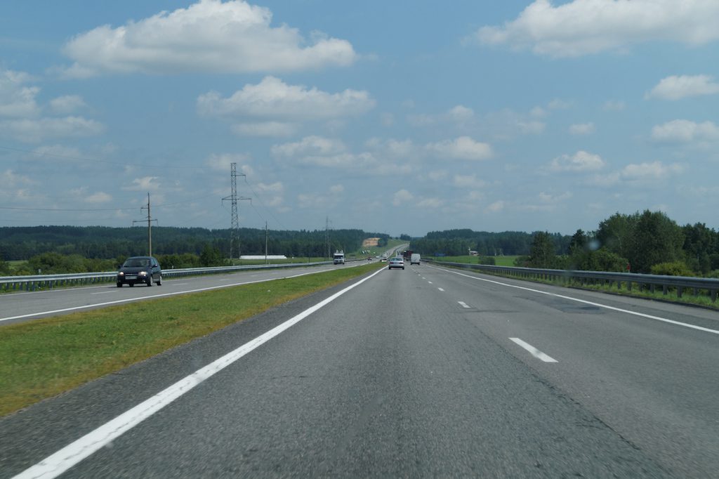 Autostrady i niektóre drogi szybkiego ruchu są płatne na Białorusi