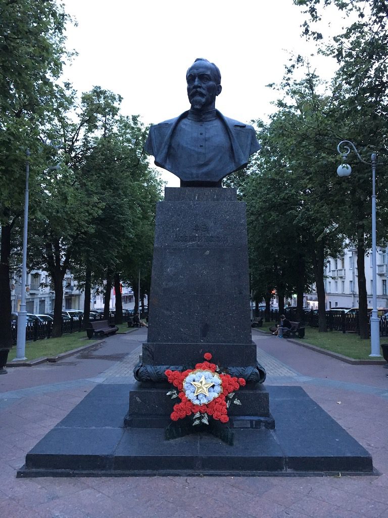 Pomnik Feliksa Dzierżyńskiego w Mińsku