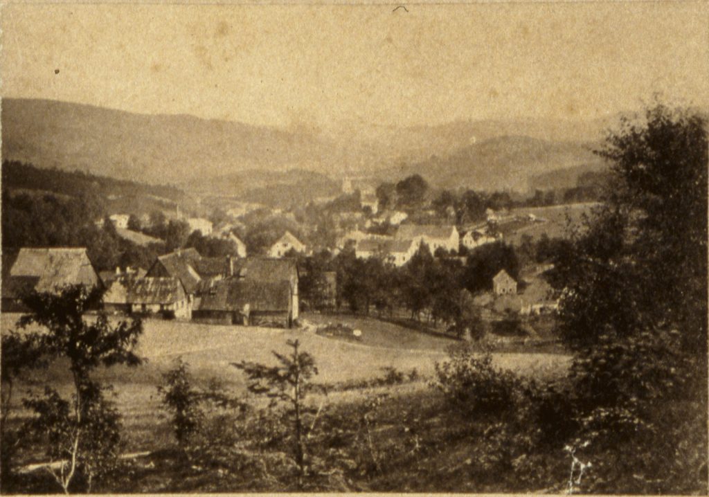 Jedlina-Zdrój, zdjęcia Dolnego Śląska H. Krone objęły kilka miejscowości uzdrowiskowych - Hermann Krone, ok. 1860 rok