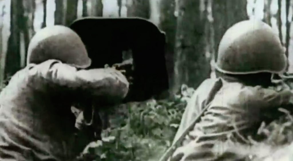 Żołnierze Armii Czerwonej na froncie wschodnim