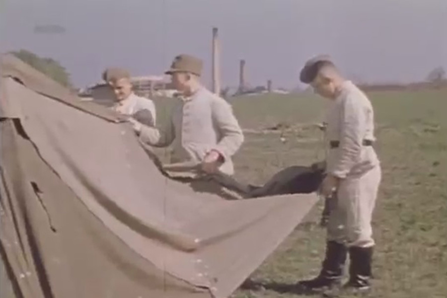 Świebodzice na starym filmie z 1940 roku