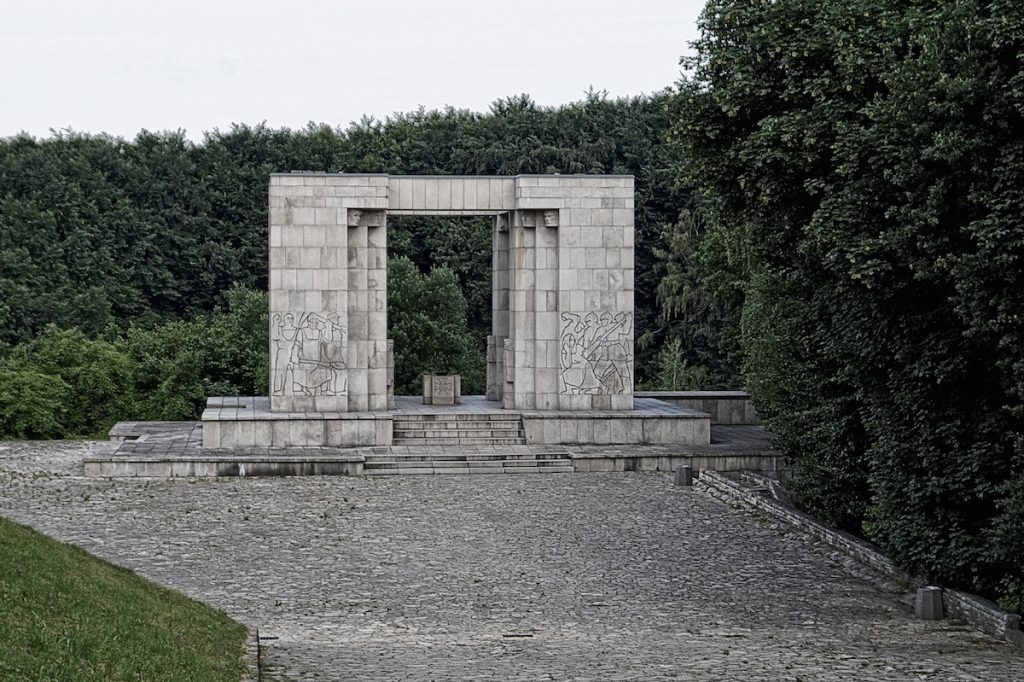 Pomnik Czynu Powstańczego w miejscu Freikorps Ehrenmal - Zdjęcie 2015 rok