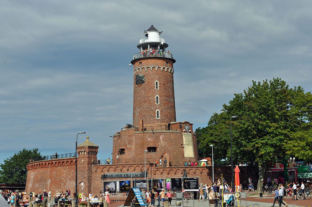 Latarnia Morska w Kołobrzegu - Foto: Klugschnacker Źródło: commons.wikimedia.org