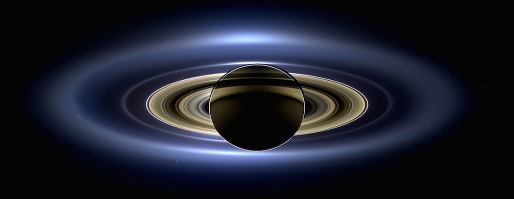 Na zdjęciu widzimy pierścienie Saturna - Foto: NASA/JPL-Caltech/SSI