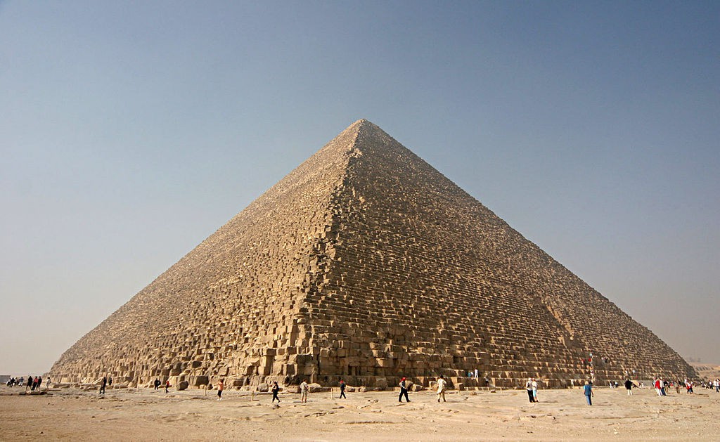 Piramida Cheopsa w Gizie - Foto: Nina at the Norwegian language Wikipedia