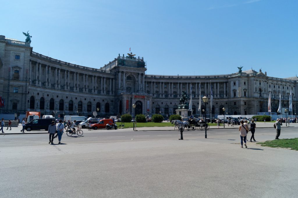 Pałac Habsburgów Neue Hofburg w Wiedniu
