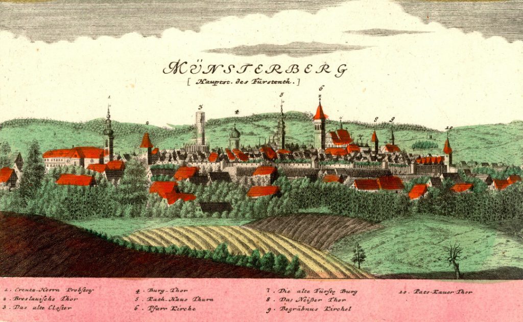Ziębice (Münsterberg) - Rok 1738