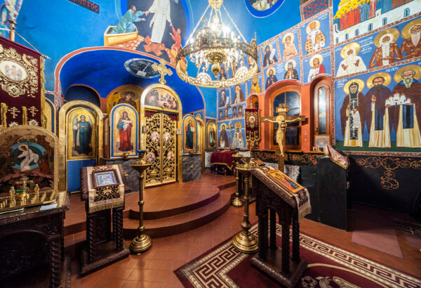 Wnętrze cerkwi św. Michała Archanioła