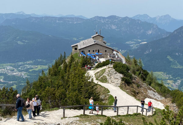 Kehlsteinhaus (1834 m n.p.m.) zwany też Orlim Gniazdem lub Herbaciarnią