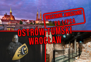 Wieczorne zwiedzanie Ostrowa Tumskiego we Wrocławiu
